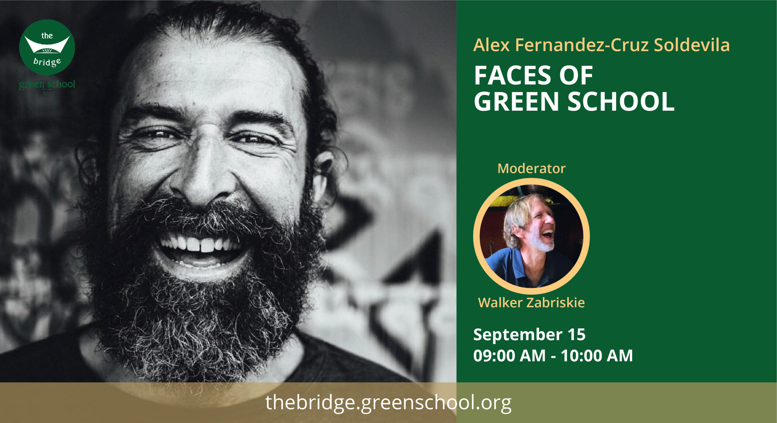 Faces of Green School – Alex Fernandez-Cruz Soldevila – The Bridge